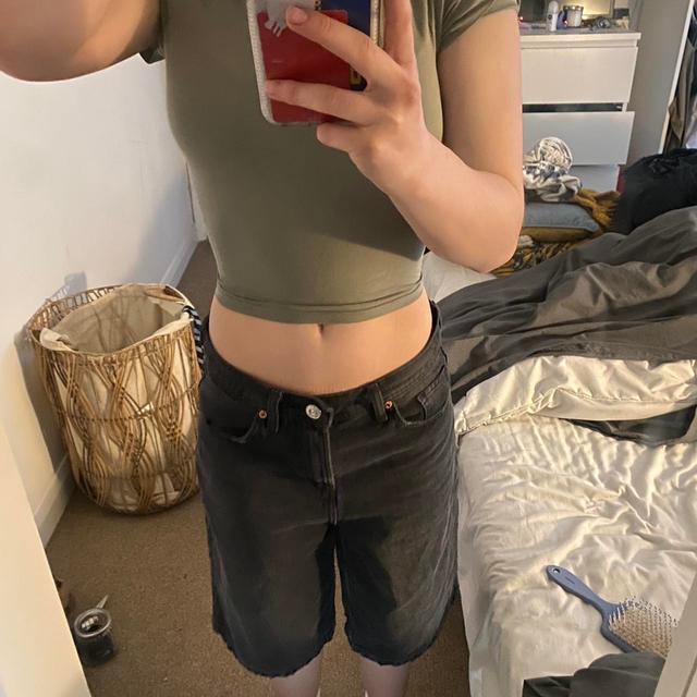 H&M Women's Crop top - Green - 4 on Productcaster.