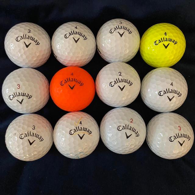 Callaway Golf balls - White/Yellow on Productcaster.