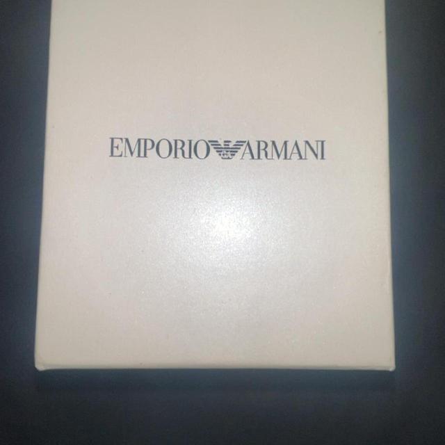 Emporio Armani Men's Analogue Watch - Blue/Silver on Productcaster.