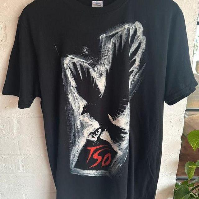 Vintage Men's T-shirt - Black - L on Productcaster.