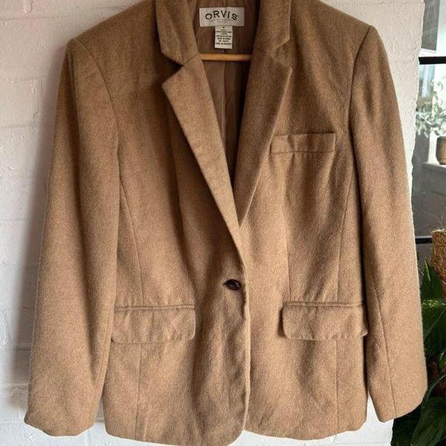 Vintage Women's Jacket - Tan - UK 10 on Productcaster.