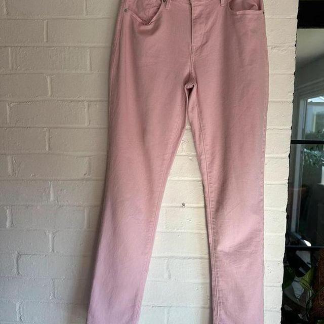 Vintage Women's Trousers - Pink - UK 12 on Productcaster.