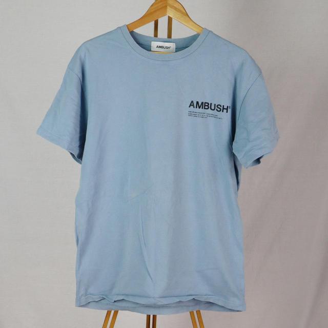 Ambush Men's T-shirt - Blue - M on Productcaster.