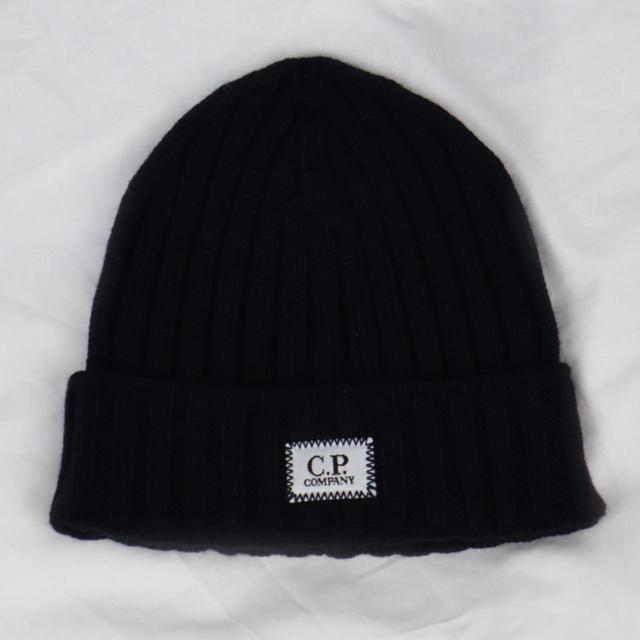 CP Company Men's Beanies - Black on Productcaster.