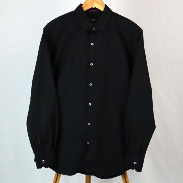 Paul Smith Men's Shirt - Black - XL on Productcaster.