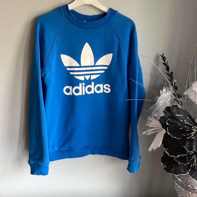 Adidas Originals Women's Sweatshirt - Blue - 14 on Productcaster.