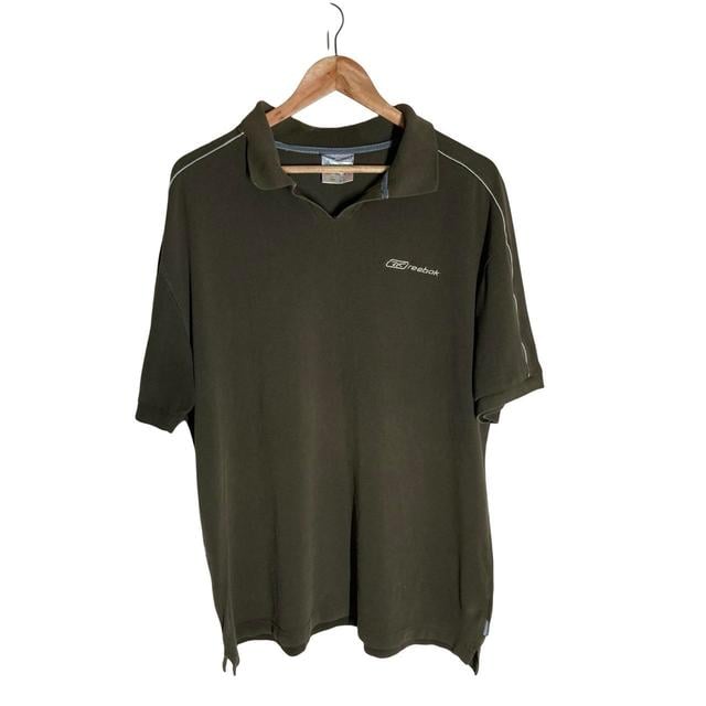 Reebok Men's Polo shirt - Khaki - XL on Productcaster.