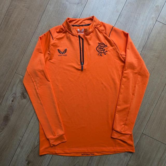 Castore Men's Jumper - Orange - S on Productcaster.