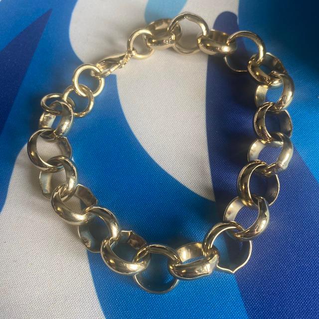 Men's Bracelet - Gold on Productcaster.