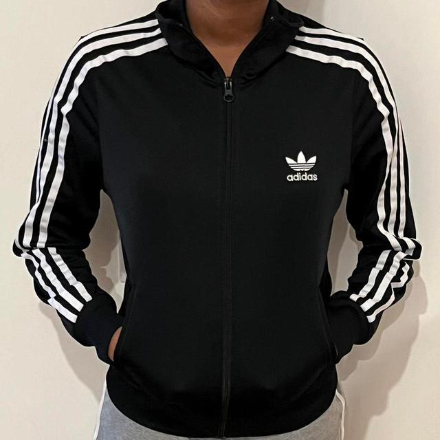 Adidas Women's Lightweight Jacket - Black - UK 10 on Productcaster.