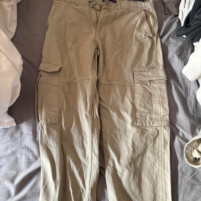 Zara Men's Trousers - Cream - 30" on Productcaster.