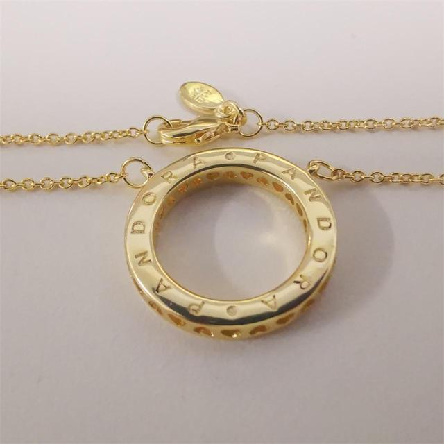 PANDORA Women's Necklace - Gold on Productcaster.