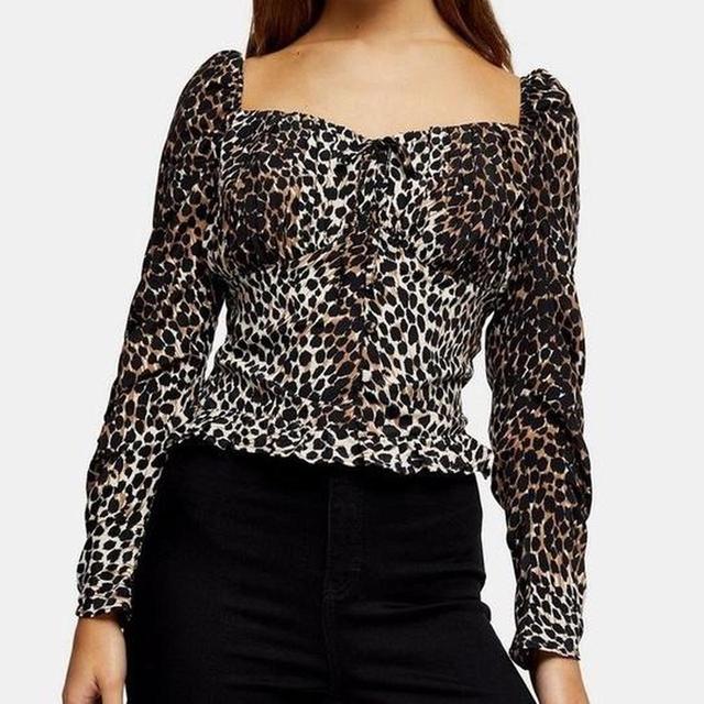 Topshop Women's Blouse - Brown - 4 on Productcaster.