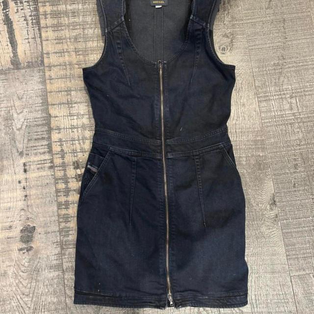 Diesel Women's Dress - Navy - L on Productcaster.