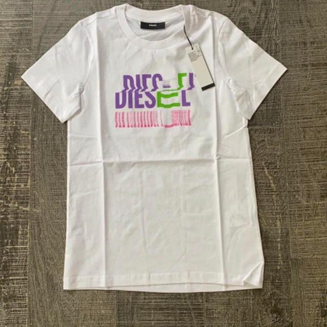 Diesel Women's T-shirt - White - XS on Productcaster.