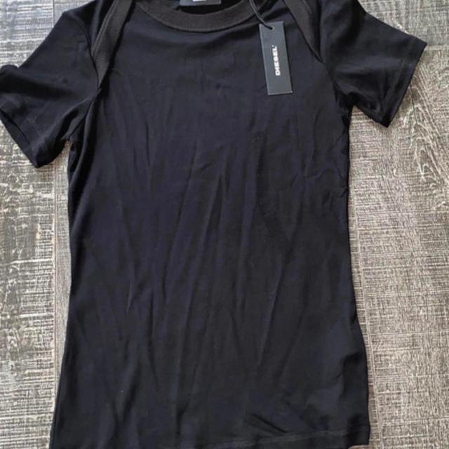 Diesel Women's T-shirt - Black - S on Productcaster.