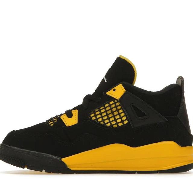 Nike Men's Trainers - Black/Yellow - UK 9.5 on Productcaster.