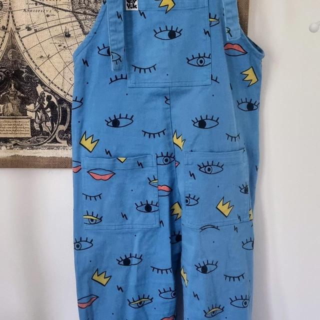 Lucy and Yak Women's Dungarees - Multi - UK 8 on Productcaster.