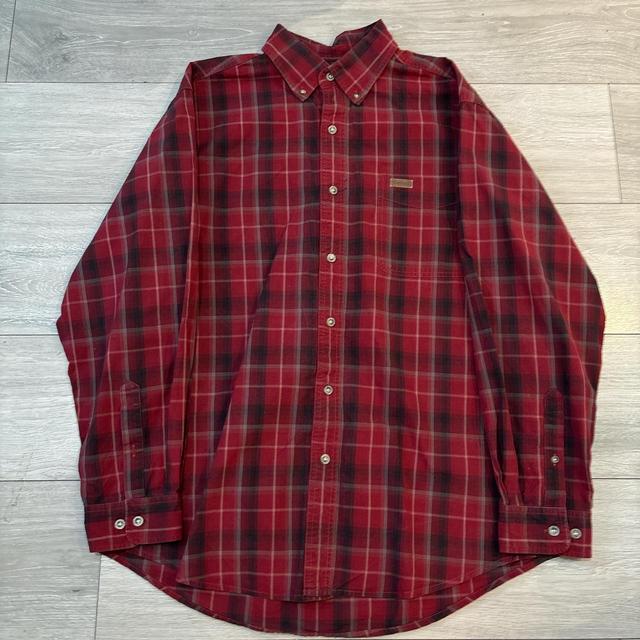 Carhartt Men's Shirt - Red - M on Productcaster.