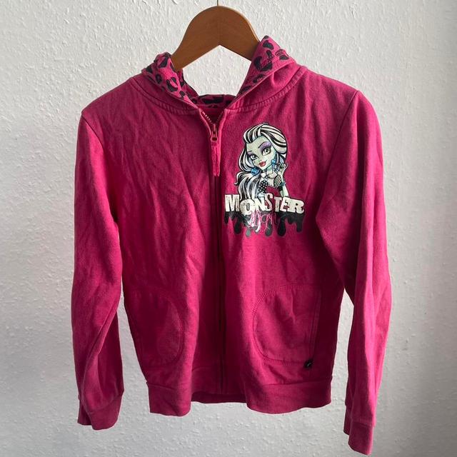 Monster High Women's Hoodie - Pink - XS on Productcaster.