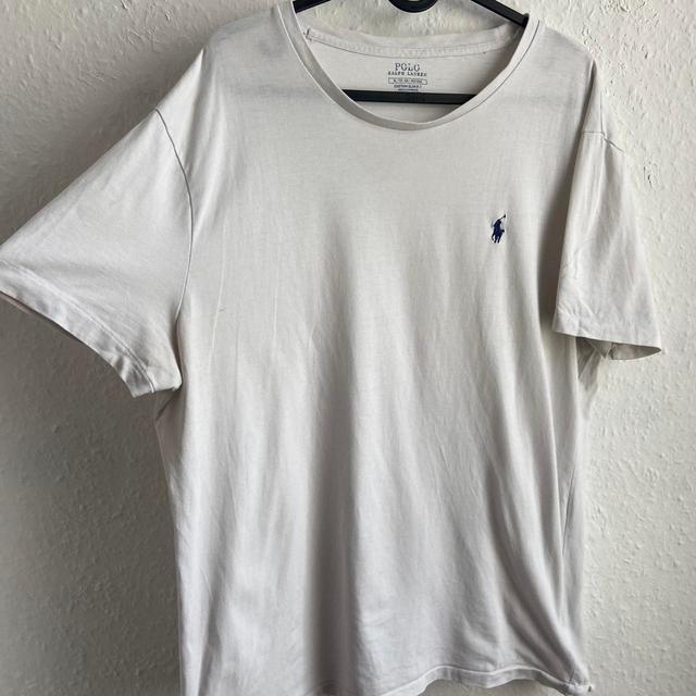 Polo Ralph Lauren Men's T-shirt - White - XL on Productcaster.