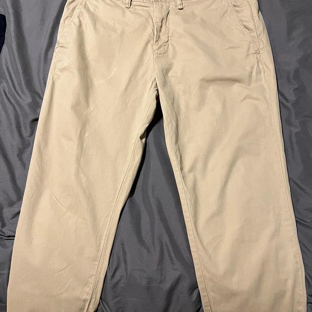 Zara Men's Chino Trousers - Cream - 32" on Productcaster.