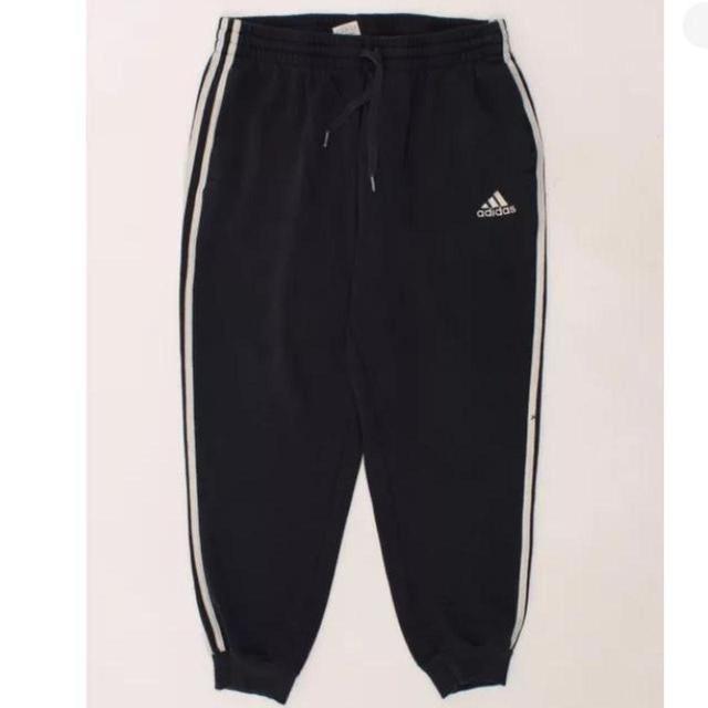 Adidas Men's Sweatpants - Navy/Black - L on Productcaster.