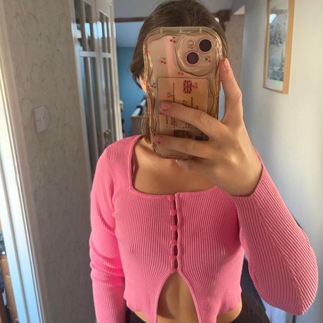 Primark Women's Crop top - Pink - XS on Productcaster.