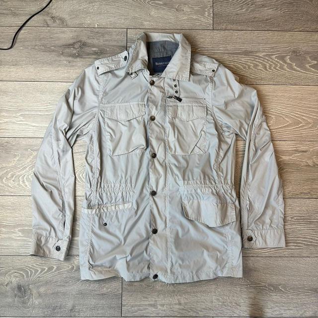 Vintage Men's Lightweight Jacket - Grey - XXL on Productcaster.