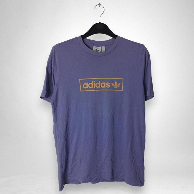 Adidas Men's T-shirt - Purple - M on Productcaster.