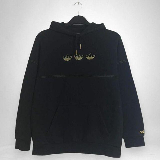 Adidas Men's Sweatshirt - Black - M on Productcaster.