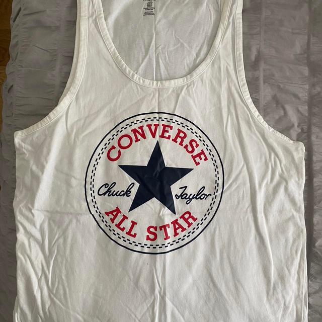 Converse Men's Vest - White - M on Productcaster.