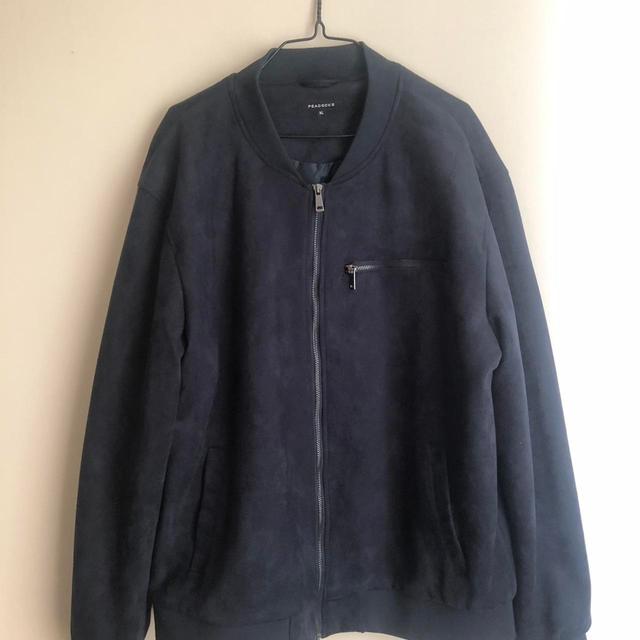 Peacocks Women's Bomber Jacket - Navy/Black - XL on Productcaster.