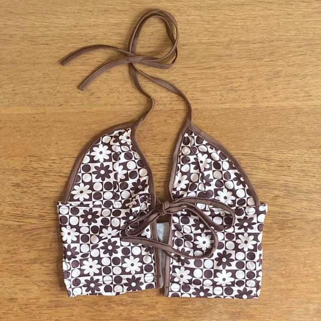 Women's Crop top - Brown - XS on Productcaster.