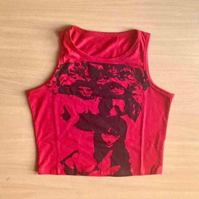 Women's Crop top - Red - 8 on Productcaster.