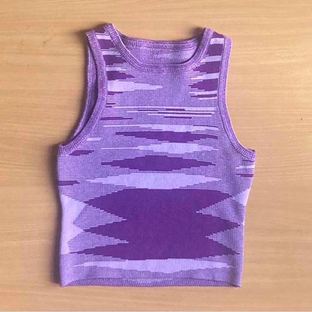 Women's Vest - Purple/Multi - S on Productcaster.