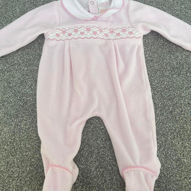 Kids' Sleepsuit - Pink - 3-6 months on Productcaster.