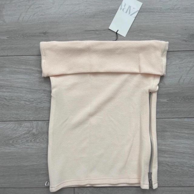 Zara Women's Blouse - Cream/Tan - M on Productcaster.