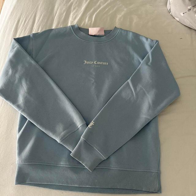 Juicy Couture Women's Sweatshirt - Blue - 8 on Productcaster.