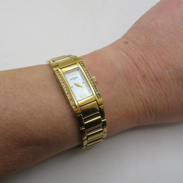 Rotary Women's Analogue Watch - Gold on Productcaster.