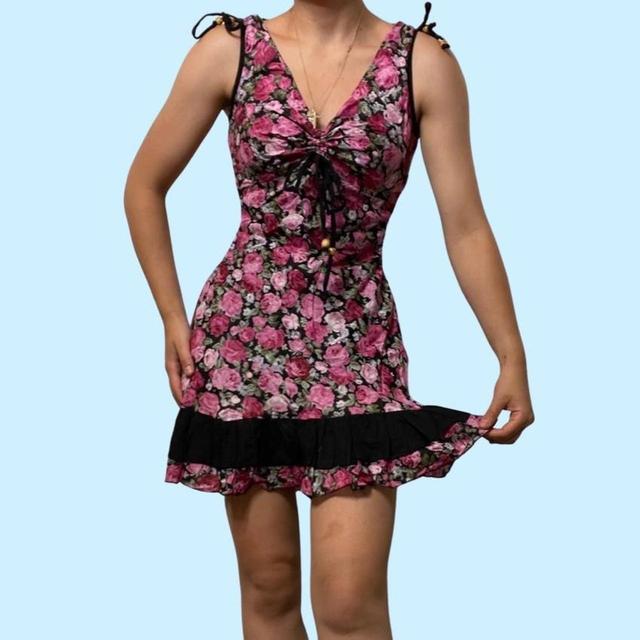 Vintage Women's A-line Dress - Black - 8 on Productcaster.