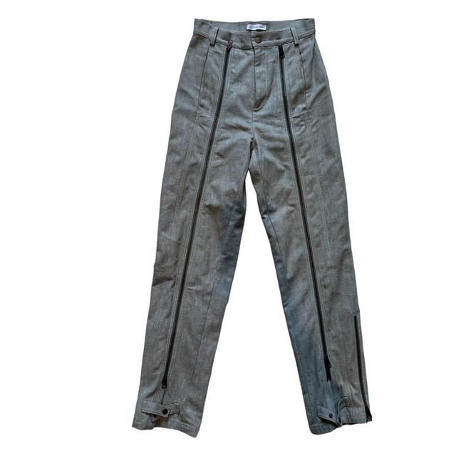 JW Anderson Women's Jeans - Grey - UK 36 on Productcaster.