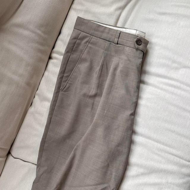 Women's Trousers - Grey/Tan - L on Productcaster.