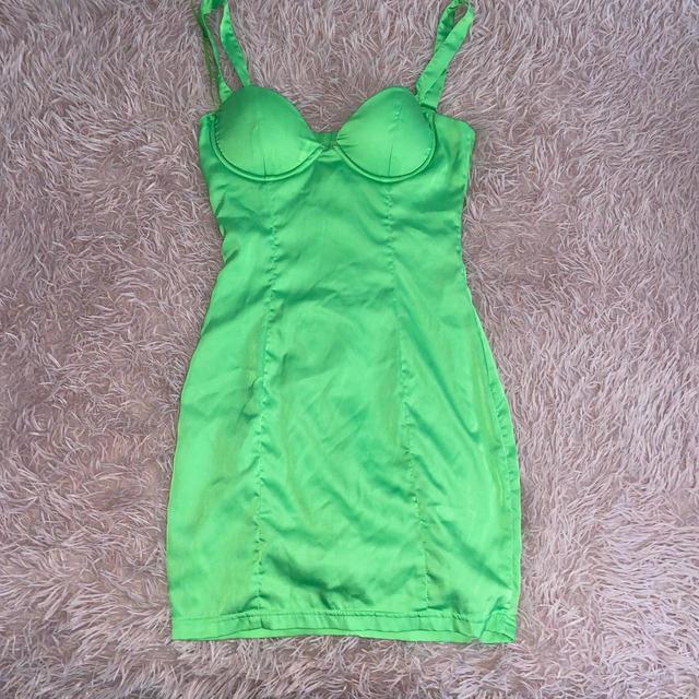 love & other things Women's Mini Dress - Green - 4 on Productcaster.