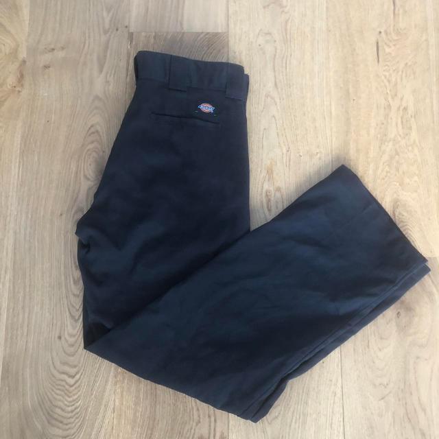 Dickies Men's Wide leg Trousers - Black - M on Productcaster.