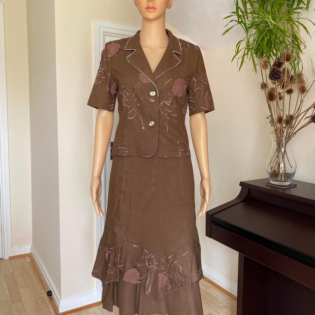 Women's Suit - Brown - XS on Productcaster.