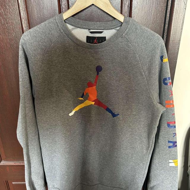 Jordan Men's Sweatshirt - Grey - S on Productcaster.