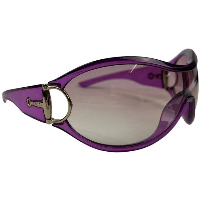 Gucci Women's Sunglasses - Purple on Productcaster.