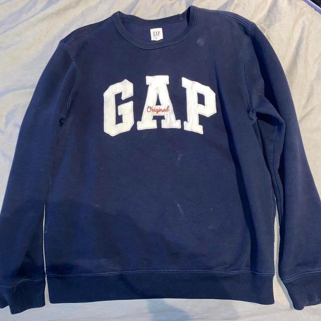 Gap Men's Jumper - Navy - M on Productcaster.