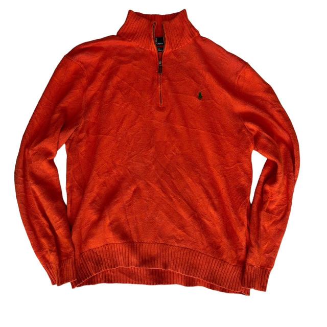 Polo Ralph Lauren Men's Jumper - Orange - XL on Productcaster.